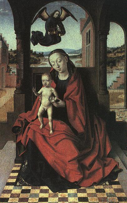 Petrus Christus The Virgin and the Child Sweden oil painting art